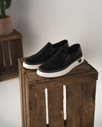 Cole | Men's Slip-On Shoes, Closed-Toe Casual Shoes | The Dress Cellar | White