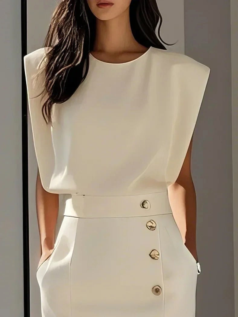 Colette | Women's Structured Midi Dress - image 10