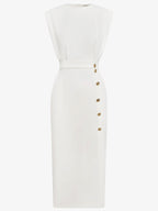 Colette | Women's Structured Midi Dress - image 12