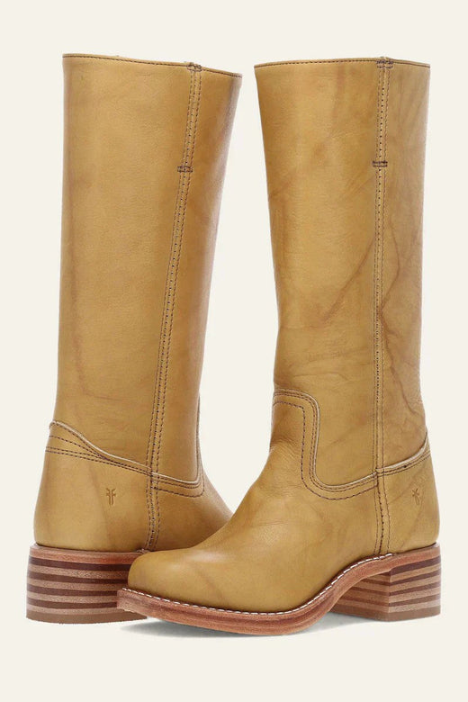 Colette | Women's Western Leather Cowboy Boots, Pointed-Toe Autumn Boots | The Dress Cellar | Light brown