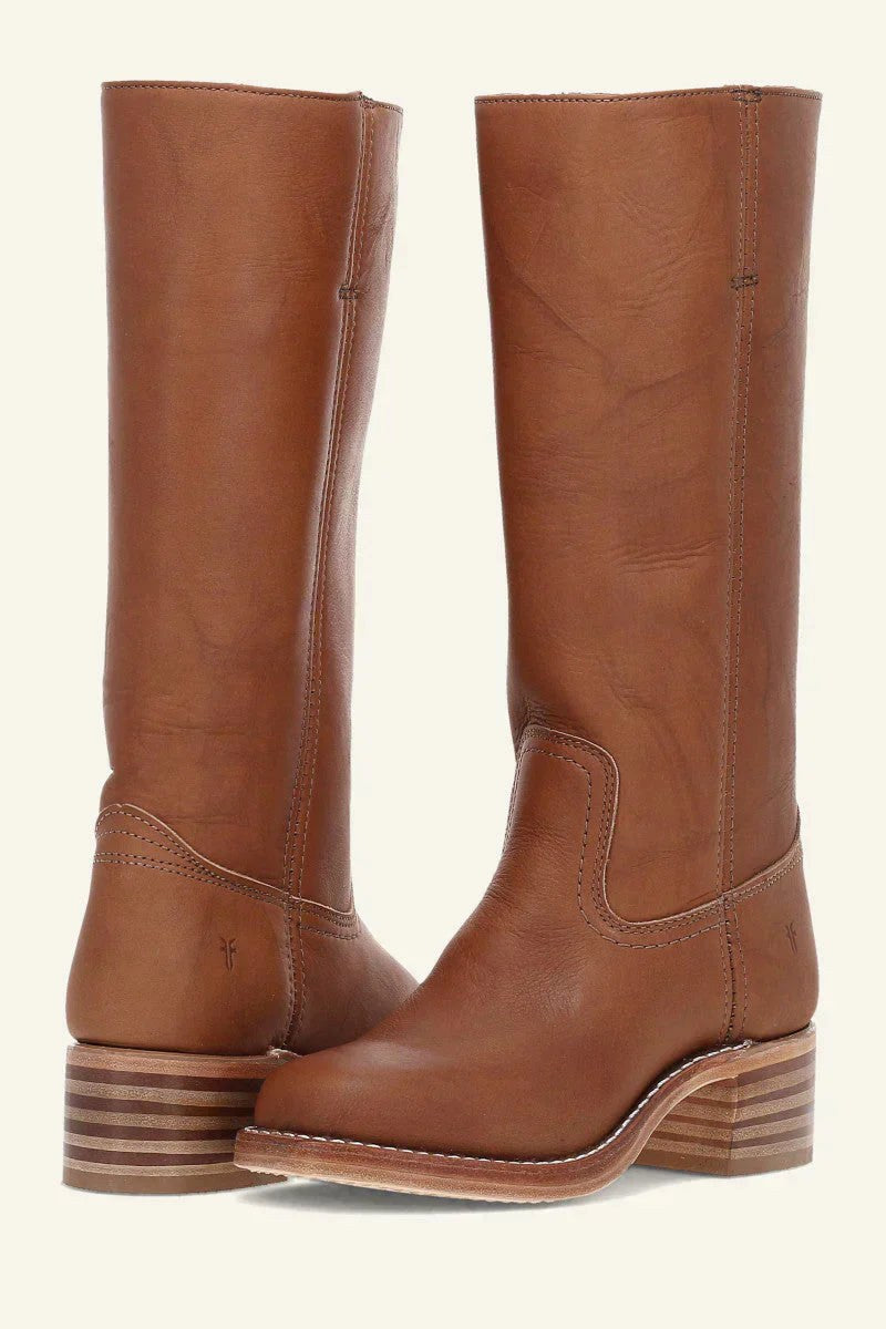 Colette | Women's Western Leather Cowboy Boots, Pointed-Toe Autumn Boots | The Dress Cellar | Yellow