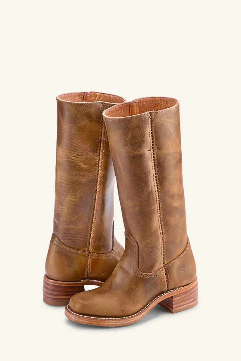 Colette | Women's Western Leather Cowboy Boots, Pointed-Toe Autumn Boots | The Dress Cellar | Dark brown