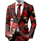 Colton | Women's Statement Blazer with Skull Print, Tailored Blazer | The Dress Cellar