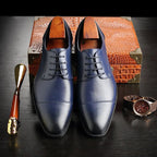 Connor | Men's Formal Lace-Up Dress Shoes, Rounded Toe Loafers | The Dress Cellar