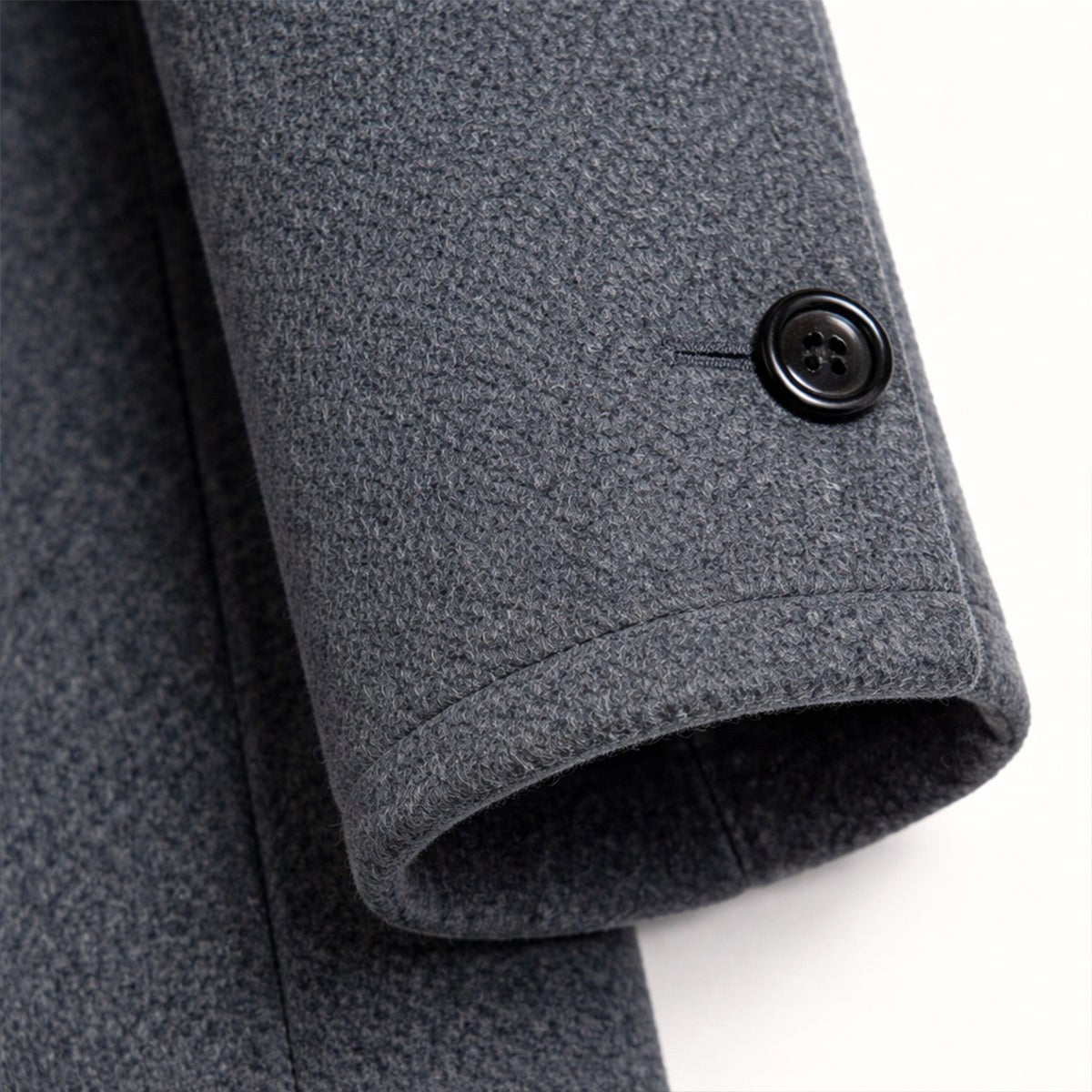 Cooper | Men's Wool Blend Single Breasted Trench Coat, Tailored Autumn Coat | The Dress Cellar