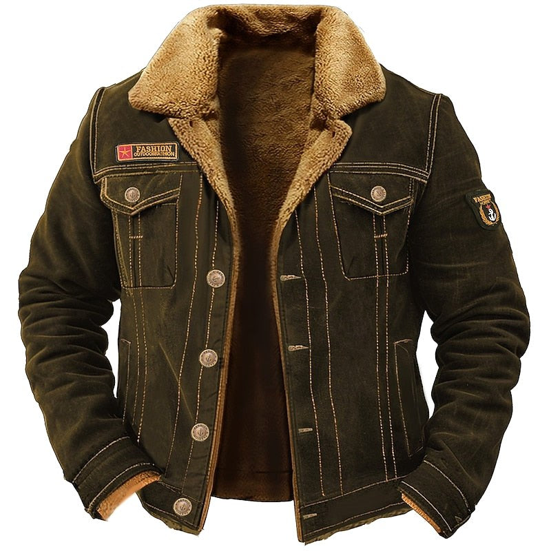 Dennis | Men's Insulated Winter Jacket, Quilted Warm Coat | The Dress Cellar