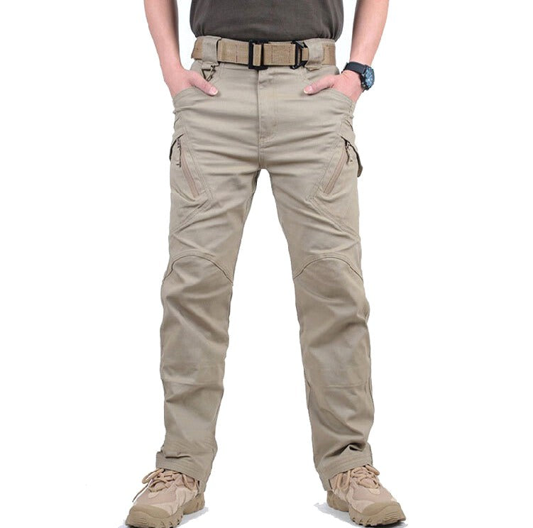 Craig | Men's Tactical Cargo Trousers with Multiple Pockets, Reinforced Walking Trousers | The Dress Cellar