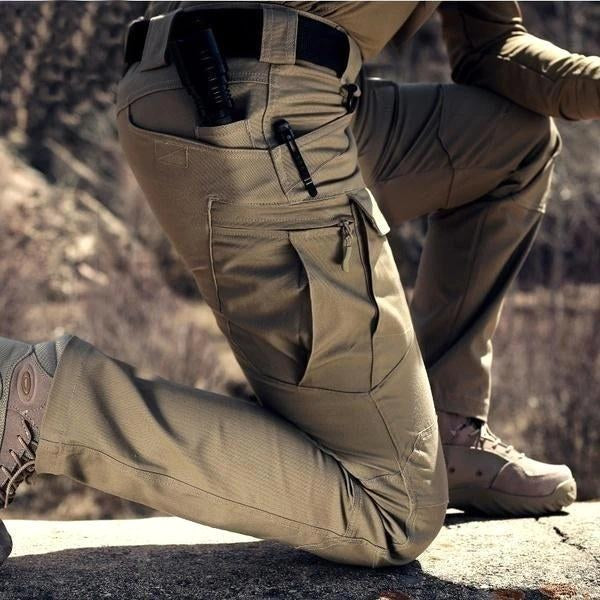 Craig | Men's Tactical Cargo Trousers with Multiple Pockets, Reinforced Walking Trousers | The Dress Cellar