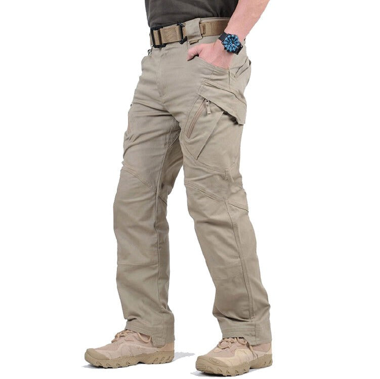 Craig | Men's Tactical Cargo Trousers with Multiple Pockets, Reinforced Walking Trousers | The Dress Cellar