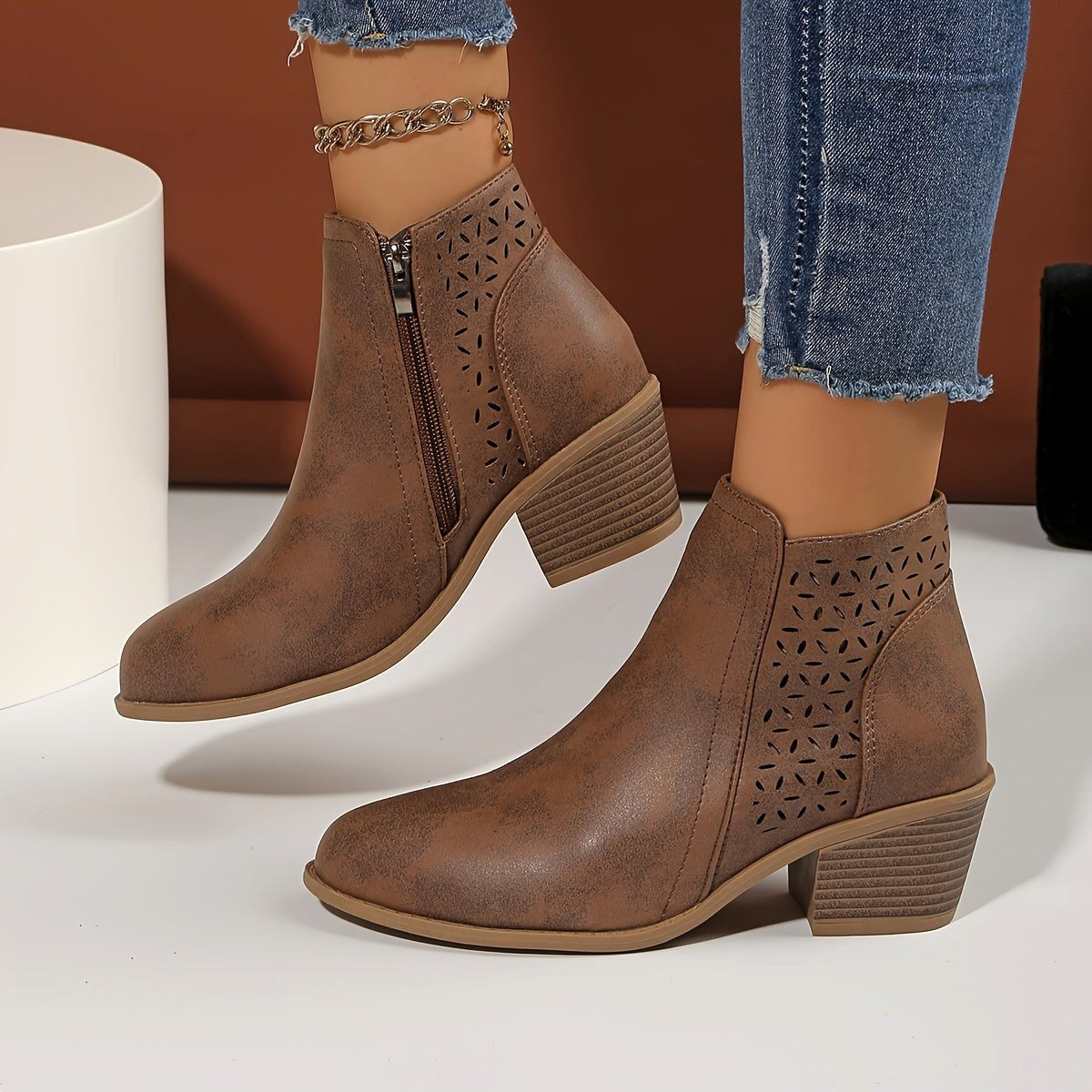 Dakota | Women's Comfortable Ankle Boots - image 11