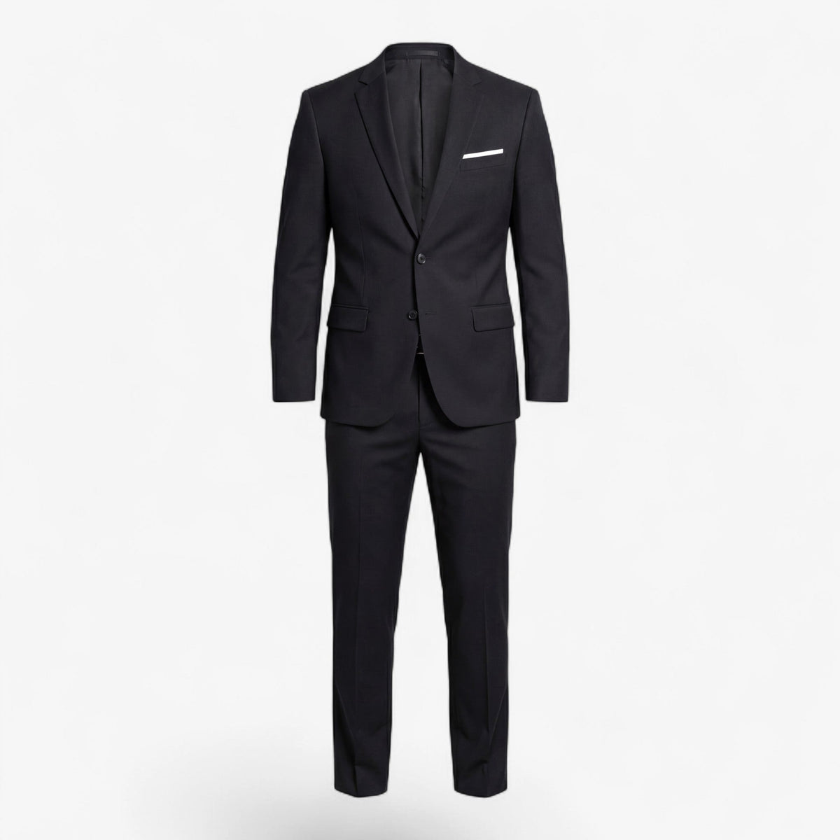 Damian | Men's Structured Wool-Blend Suit – Elegant Two-Piece Set | The Dress Cellar