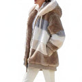 Rowan | Women's Quilted Puffer Jacket, Multicolor Warm Jacket | The Dress Cellar