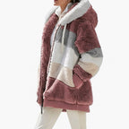 Rowan | Women's Quilted Puffer Jacket, Multicolor Warm Jacket | The Dress Cellar