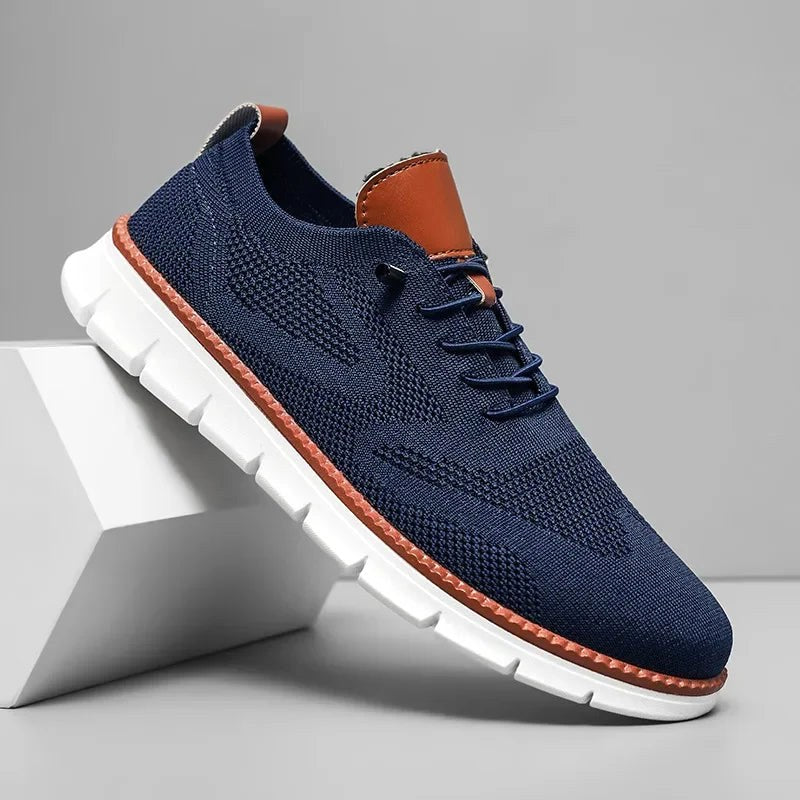 Darren | Men's Handcrafted Leather Walking Shoes, Breathable Comfort Shoes | The Dress Cellar