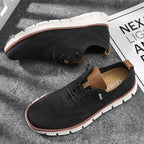 Darren | Men's Handcrafted Leather Walking Shoes, Breathable Comfort Shoes | The Dress Cellar