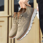 Darren | Men's Handcrafted Leather Walking Shoes, Breathable Comfort Shoes | The Dress Cellar