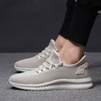 David | Lightweight Men's Sneakers with Mesh Structure – Sporty Everyday Trainers | The Dress Cellar