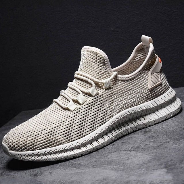 David | Lightweight Men's Sneakers with Mesh Structure – Sporty Everyday Trainers | The Dress Cellar