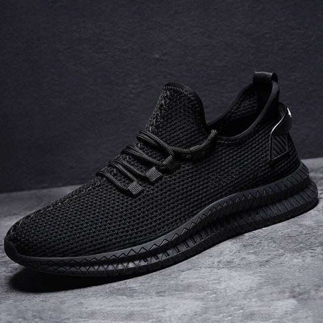 David | Lightweight Men's Sneakers with Mesh Structure – Sporty Everyday Trainers | The Dress Cellar