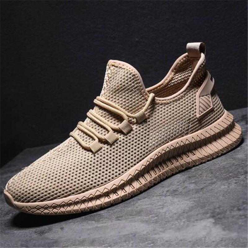 David | Lightweight Men's Sneakers with Mesh Structure – Sporty Everyday Trainers | The Dress Cellar