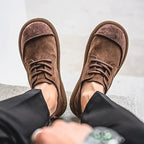 Frank | Men's Orthopedic Leather Shoes, Classic Leather Walking Shoes | The Dress Cellar