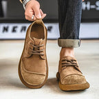 Frank | Men's Orthopedic Leather Shoes, Classic Leather Walking Shoes | The Dress Cellar