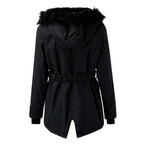 Delaney | Women's Hooded Parka Coat, Full-Length Winter Coat | The Dress Cellar