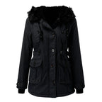 Delaney | Women's Hooded Parka Coat, Full-Length Winter Coat | The Dress Cellar
