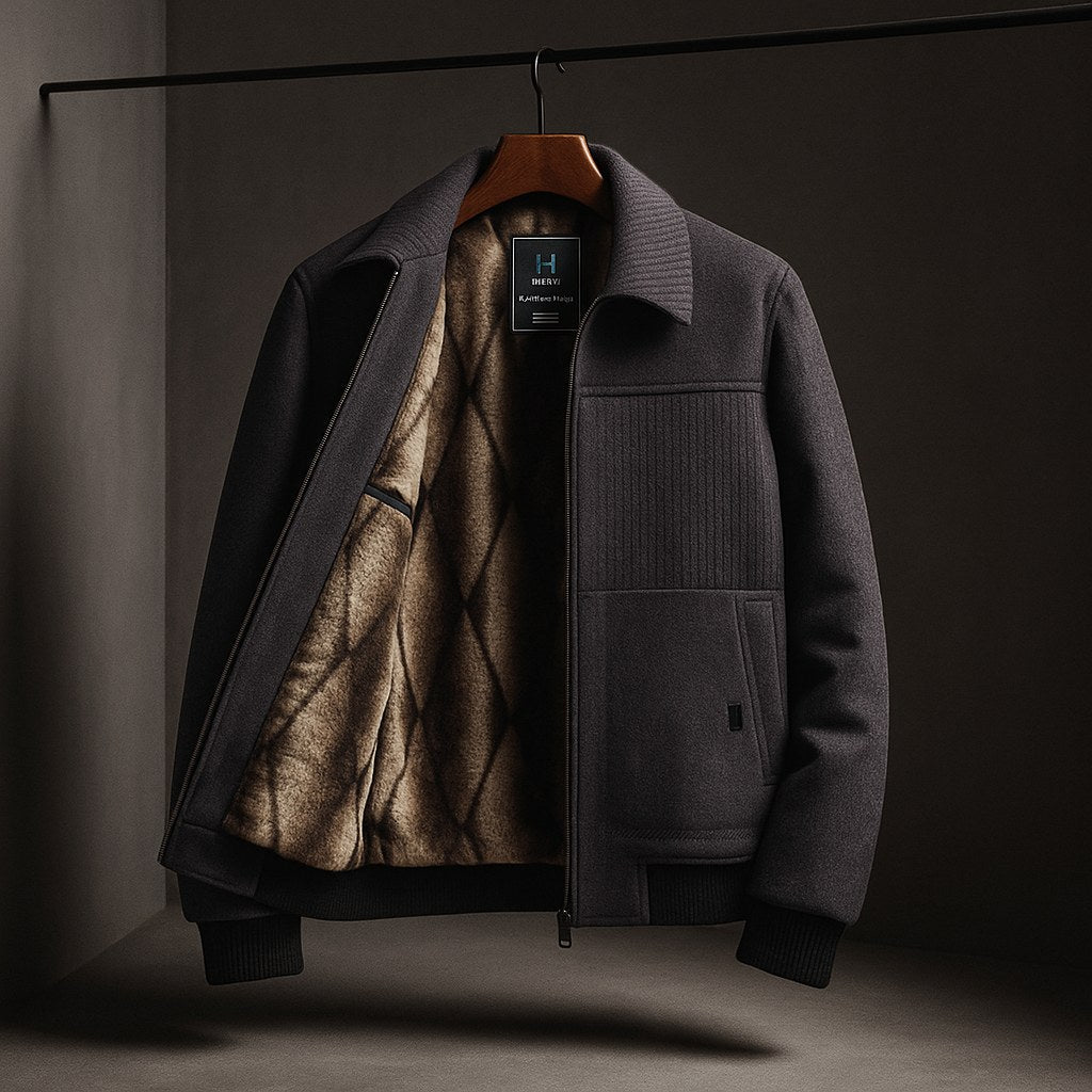 Derek | Men's Fleece Jacket, Lightweight Everyday Jacket | The Dress Cellar
