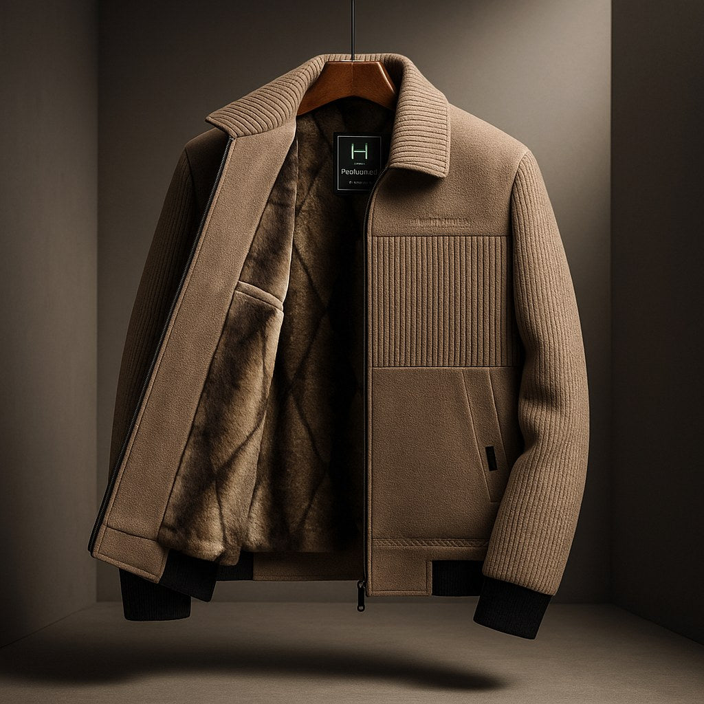 Derek | Men's Fleece Jacket, Lightweight Everyday Jacket | The Dress Cellar