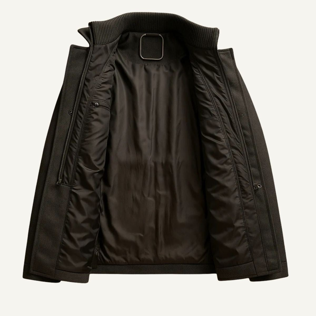 Derek | Women's Tailored Warm Coat, Structured Autumn Coat | The Dress Cellar