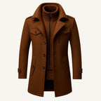 Derek | Women's Tailored Warm Coat, Structured Autumn Coat | The Dress Cellar