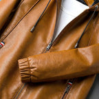 Devin | Men's Hooded Jacket with Clean Lines, Structured Autumn Jacket | The Dress Cellar