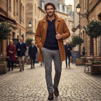 Devin | Men's Wool Blend Jacket, Tailored Smart Jacket | The Dress Cellar
