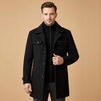 Devin | Men's Wool Blend Jacket, Tailored Smart Jacket | The Dress Cellar | Gray