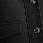 Devin | Men's Wool Blend Jacket, Tailored Smart Jacket | The Dress Cellar | Burgundy