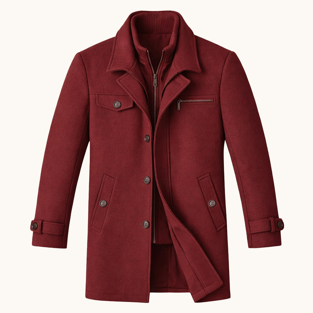 Devin | Men's Wool Blend Jacket, Tailored Smart Jacket | The Dress Cellar