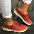 Diann | Women's Ortho Comfort Slip-On Sneakers - Red