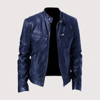 Douglas | Men's Premium Leather Jacket, Classic Tailored Jacket | The Dress Cellar