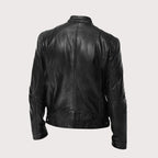 Douglas | Men's Premium Leather Jacket, Classic Tailored Jacket | The Dress Cellar