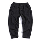 Edward | Men's Tapered Drawstring Pants, Relaxed Fit Pants | The Dress Cellar
