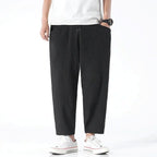Edward | Men's Tapered Drawstring Pants, Relaxed Fit Pants | The Dress Cellar