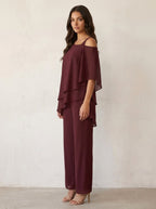 Elena | Women's Chiffon Two-Piece Set - image 13