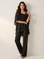 Elena | Women's Chiffon Two-Piece Set - image 5