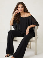 Elena | Women's Chiffon Two-Piece Set - image 6
