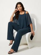 Elena | Women's Chiffon Two-Piece Set - image 7