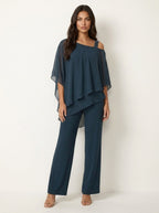 Elena | Women's Chiffon Two-Piece Set - image 9