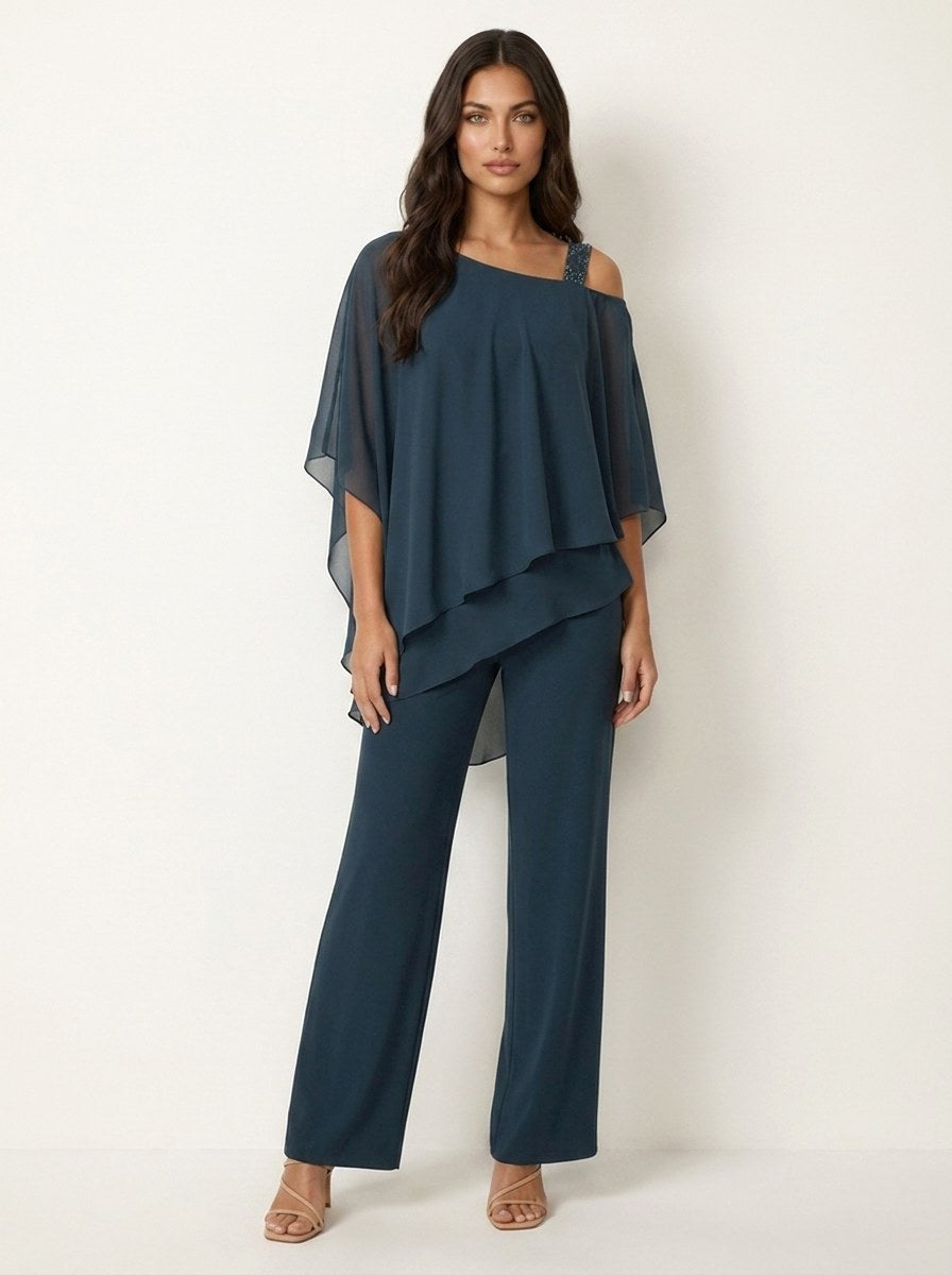 Elena | Women's Chiffon Two-Piece Set - image 9