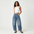Elina | Women's Baggy High-Rise Jeans - image 14