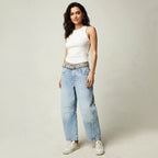 Elina | Women's Baggy High-Rise Jeans - image 16
